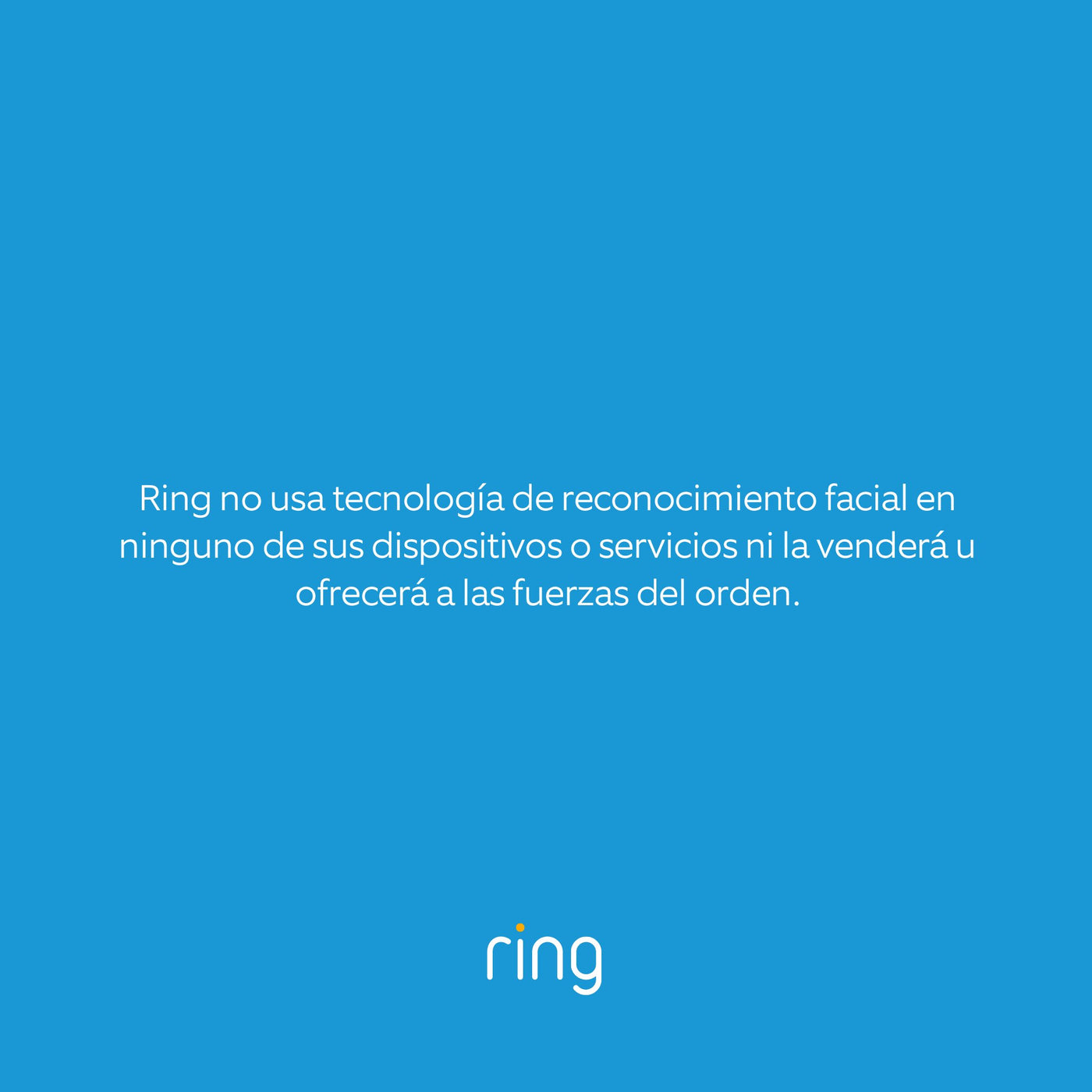 El enfoque de Ring acerca de la tecnología de reconocimiento facial