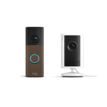 Moca mate:Battery Video Doorbell (última generación) + Indoor Camera Plus (bianco)