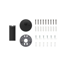 Negro:Kit de piezas de repuesto (‌Outdoor Camera Pro Plug-in)