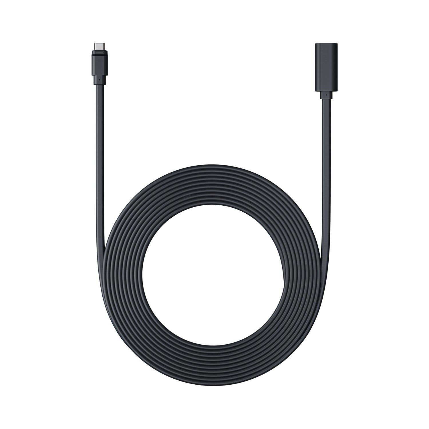 Negro:Cable alargador USB-C de 3 m (Paneles solares USB-C, adaptador PoE+)