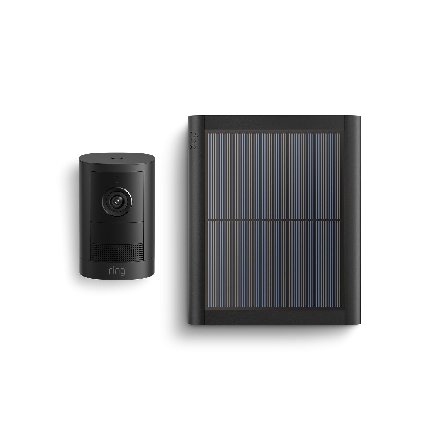 Negro:Blanco:Outdoor Camera 2K solar