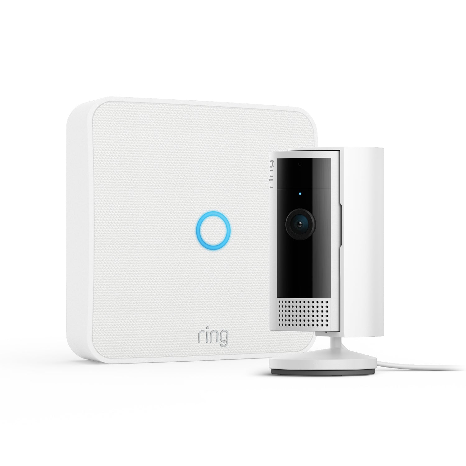 Blanco:Ring Intercom Video + Cámara interior 2.ª gen.