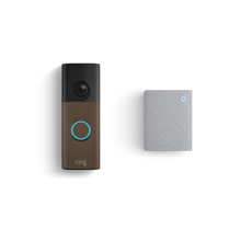 Moca mate:Videotimbre con batería  (2.ª gen.) +  Chime (3.ª gen.)