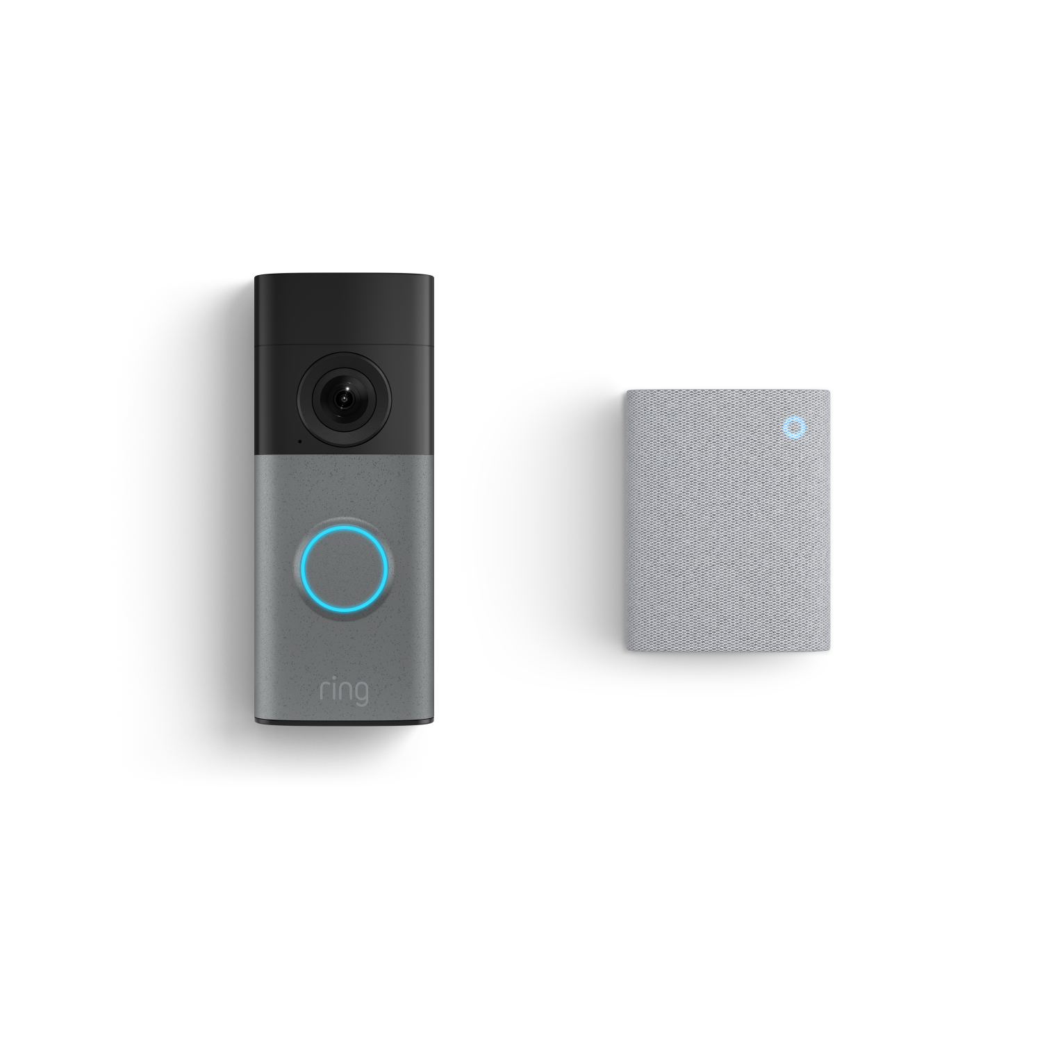 Gris moteado:Wired Video Doorbell (2.ª gen.) + Chime (3.ª gen.)