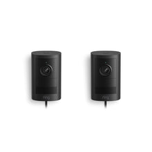 Negro:Pack de 2 Cámara exterior con enchufe (2.ª gen.)