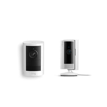 Blanco:Outdoor Camera 2K + Indoor Cam (2nd Gen)