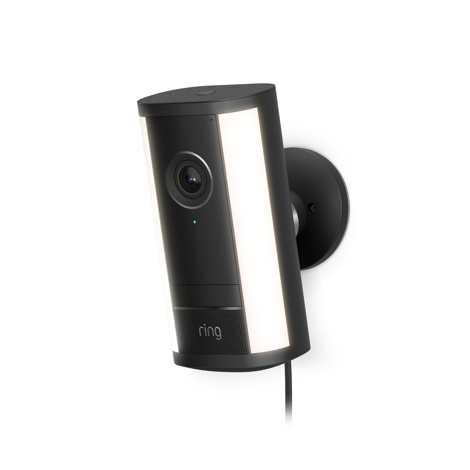 Negro:Cámara Pro con luces 2.ª gen.) con adaptador de enchufe