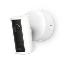 Blanco:Cámara Pro con luces (última generación con adaptador PoE