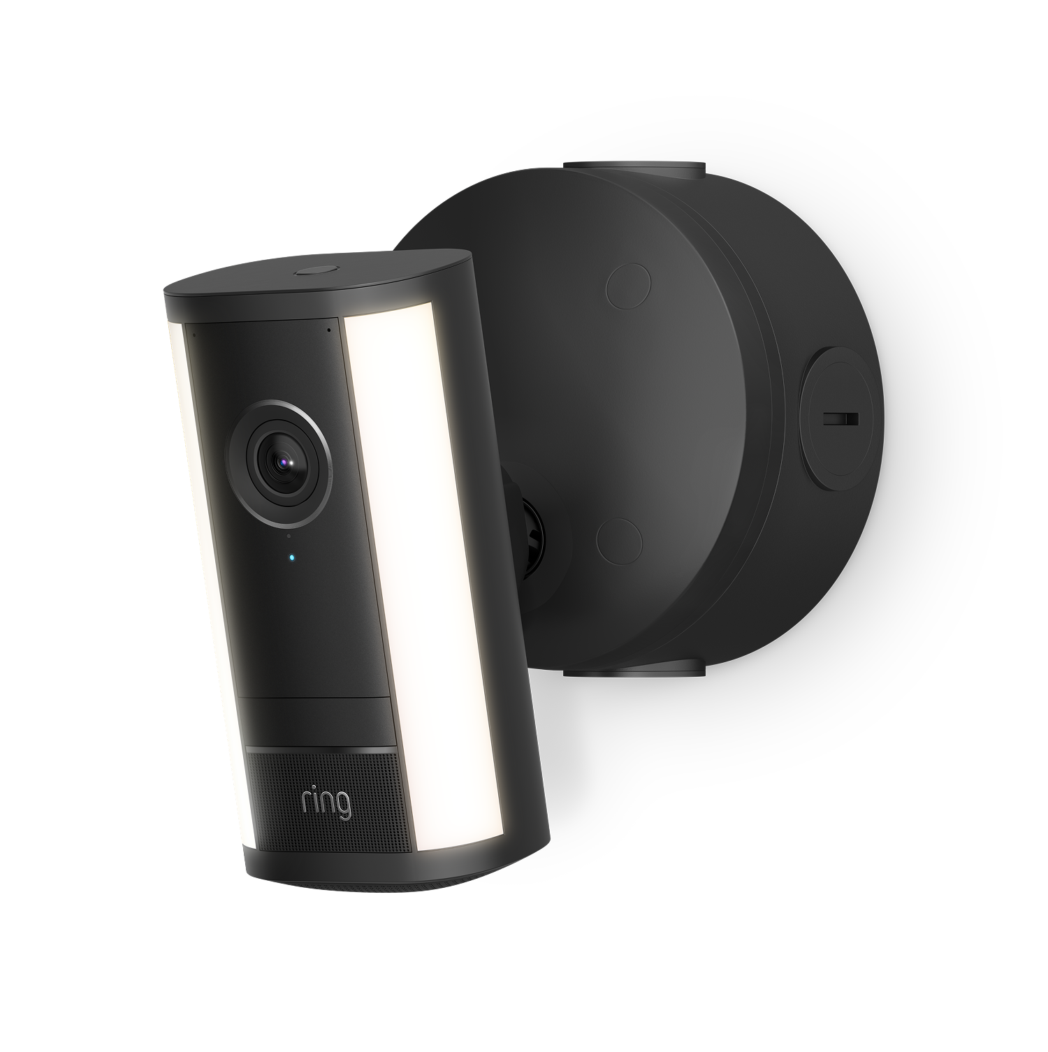 Negro:Cámara Pro con luces (última generación con adaptador PoE