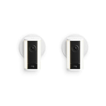 Blanco:Spotlight Cam Pro cableada (última gen.) pack de 2 unidades