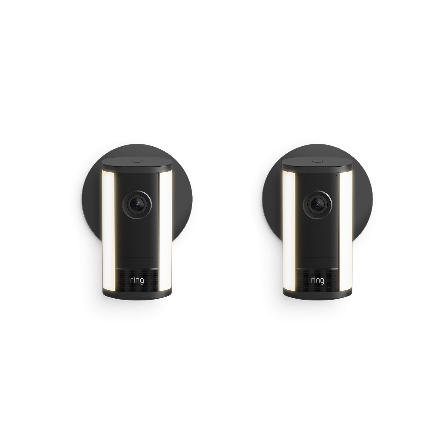 Negro:Spotlight Cam Pro cableada (última gen.) pack de 2 unidades