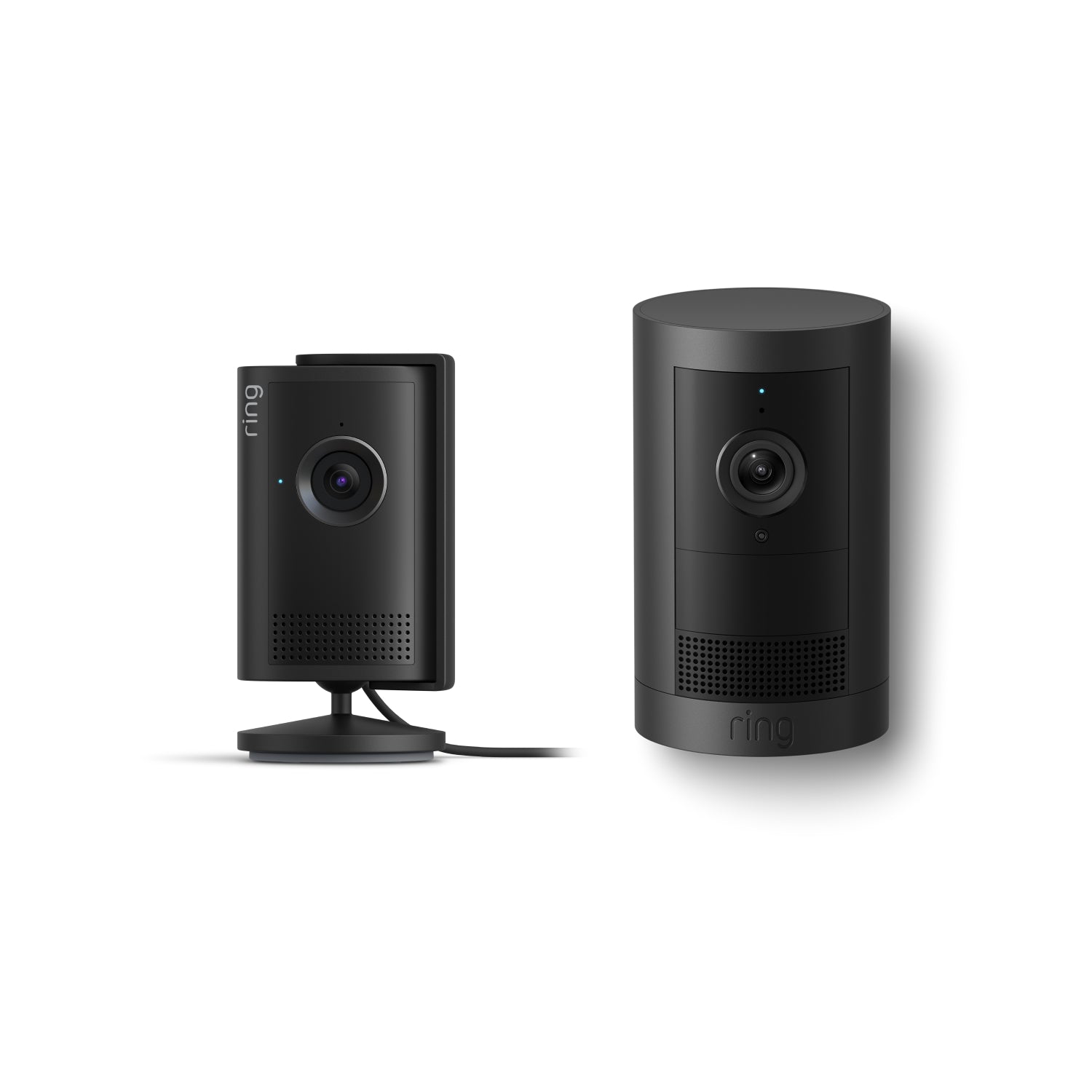 Negro:Cámara interior Plus + Cámara exterior Plus