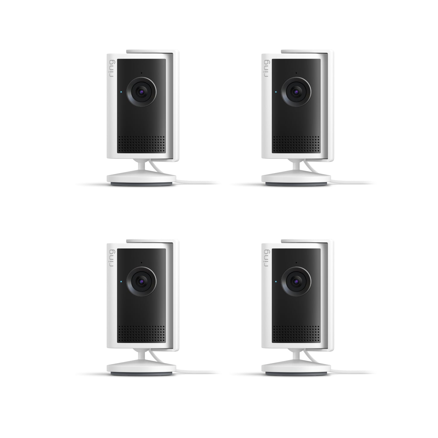 Blanco:Cámara interior Plus (pack de 4 unidades)