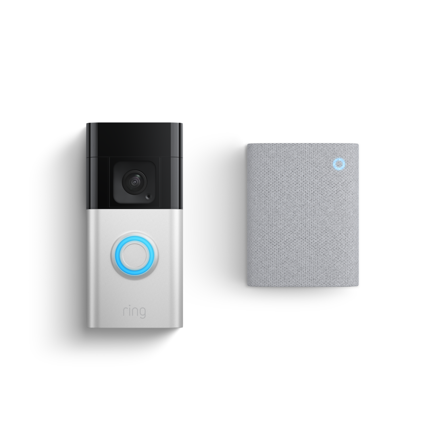 Níquel satinado:Videotimbre Plus con batería + Chime (3.ª gen.)