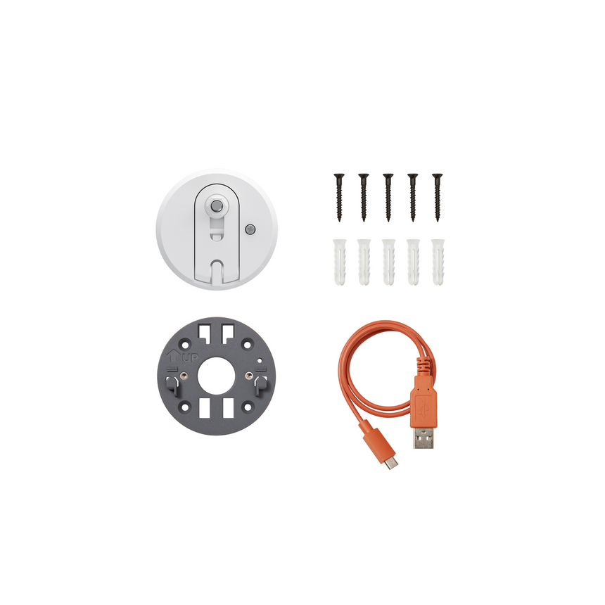 Kit de piezas de repuesto (Para la Cámara exterior Plus con batería)