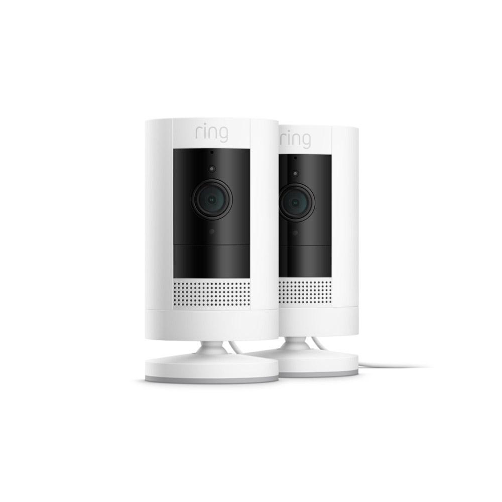 Blanco:2-Pack Stick Up Cam Plug-In