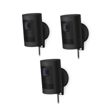 Negro:3-Pack Stick Up Cam Elite