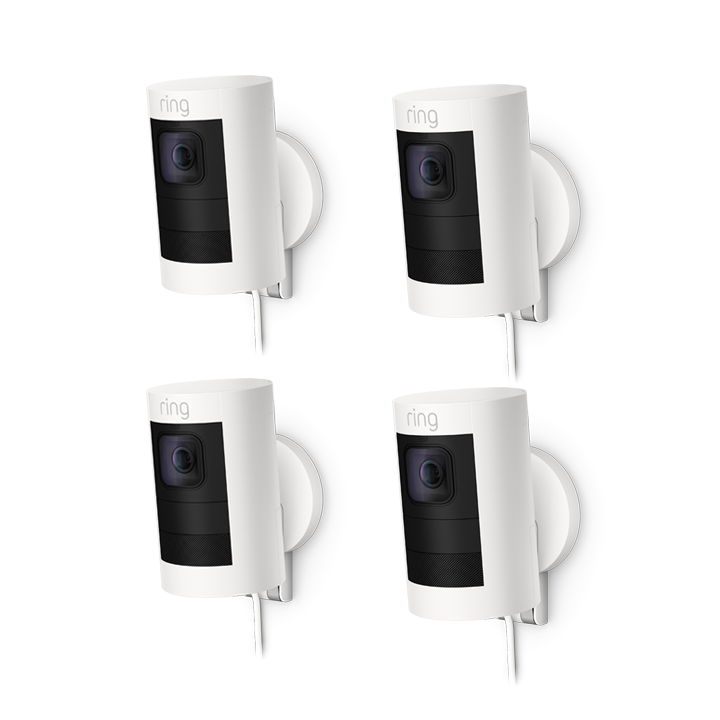 Blanco:4-Pack Stick Up Cam Elite