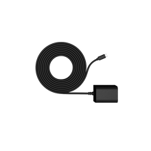 Negro:Adaptador de alimentación para interiores y exteriores Cable micro-USB (Stick Up Cam Elite)