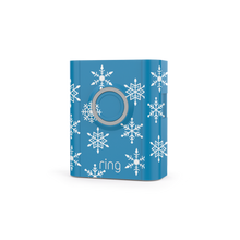 Copos de nieve:Panel frontal festivo intercambiable (Video Doorbell 3, Video Doorbell 3 Plus, Video Doorbell 4, Battery Video Doorbell Plus, Battery Video Doorbell Pro)