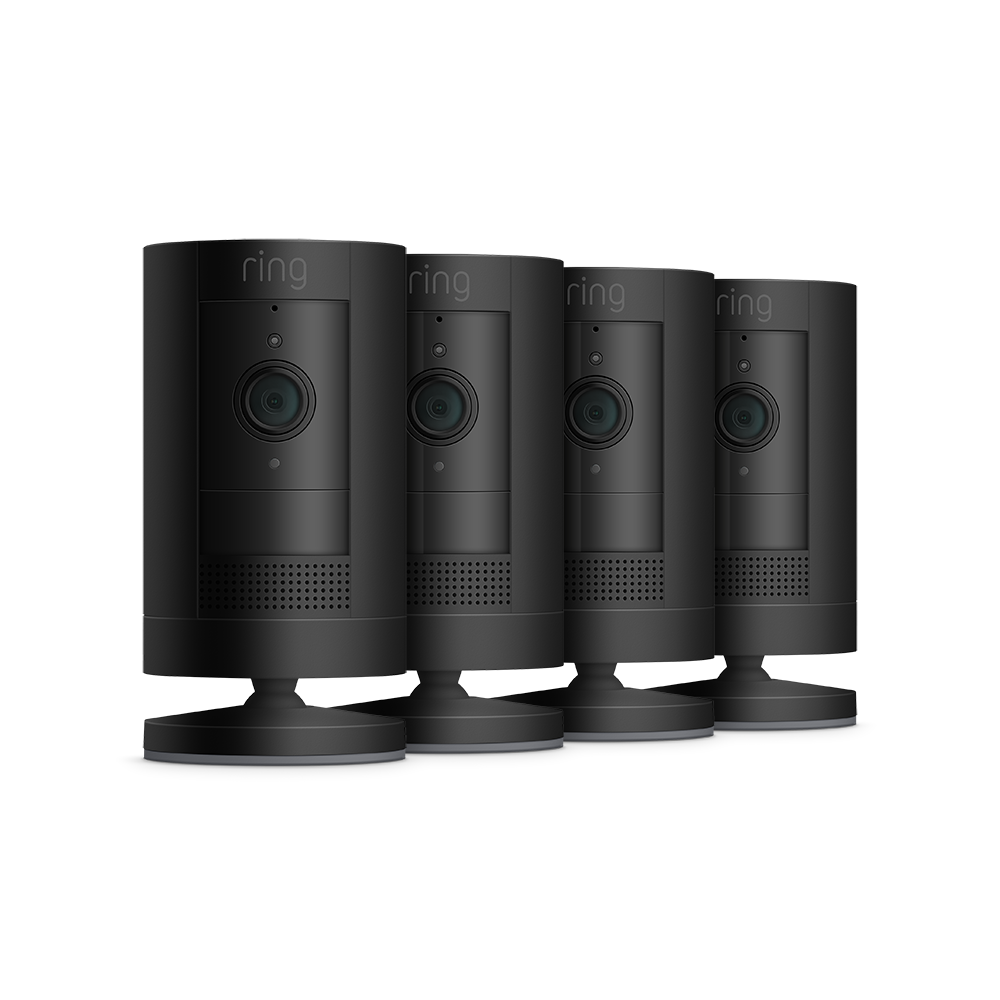 Negro:4-Pack Stick Up Cam Battery