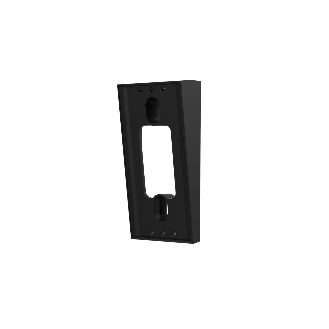 Negro:Kit de ajuste (Video Doorbell Wired)