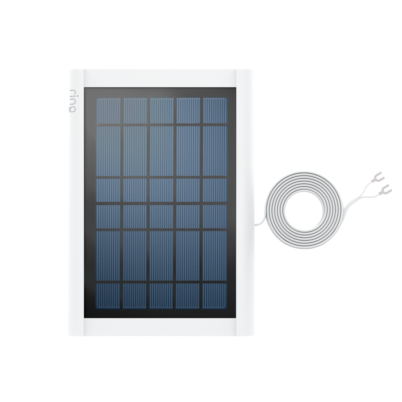 Blanco:Panel solar para videotimbres  (Video Doorbell 2, Video Doorbell 3, Video Doorbell 3 Plus, Video Doorbell 4, Battery Video Doorbell Plus, Battery Video Doorbell Pro)