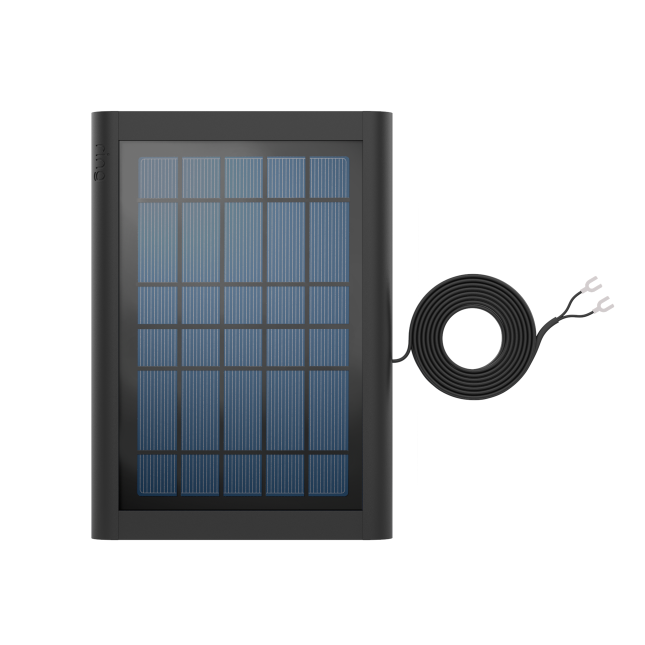 Negro:Panel solar para videotimbres  (Video Doorbell 2, Video Doorbell 3, Video Doorbell 3 Plus, Video Doorbell 4, Battery Video Doorbell Plus, Battery Video Doorbell Pro)