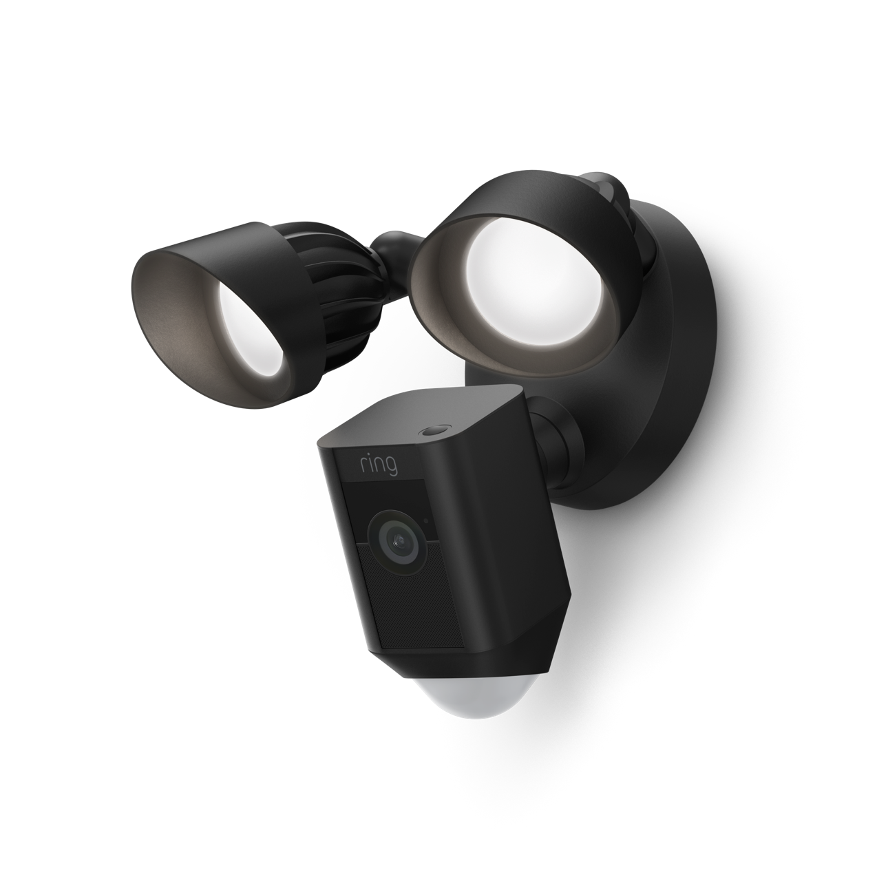 Negro:Floodlight Cam Wired Plus