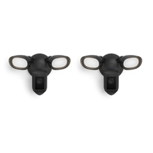 Negro:2-Pack Floodlight Cam Wired Pro