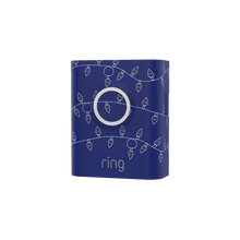 Luces de Navidad (azul):Panel frontal festivo intercambiable (Video Doorbell 3, Video Doorbell 3 Plus, Video Doorbell 4, Battery Video Doorbell Plus, Battery Video Doorbell Pro)