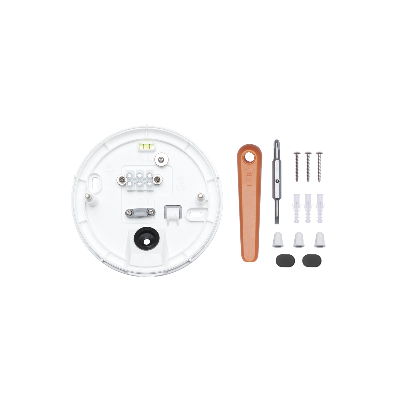 Blanco:Piezas de repuesto (Floodlight Cam Wired Plus)
