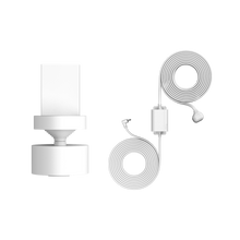 Blanco:Montura orientable con adaptador de corriente interior/exterior (Stick Up Cam Battery (3.ª gen.))