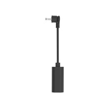 Negro:Adaptador de USB-C a conector cilíndrico (Paneles solares USB-C y cámaras de seguridad con conector cilíndrico)