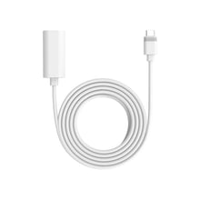 Blanco:Cable de extensión USB-C de 3 metros (Paneles solares USB-C)