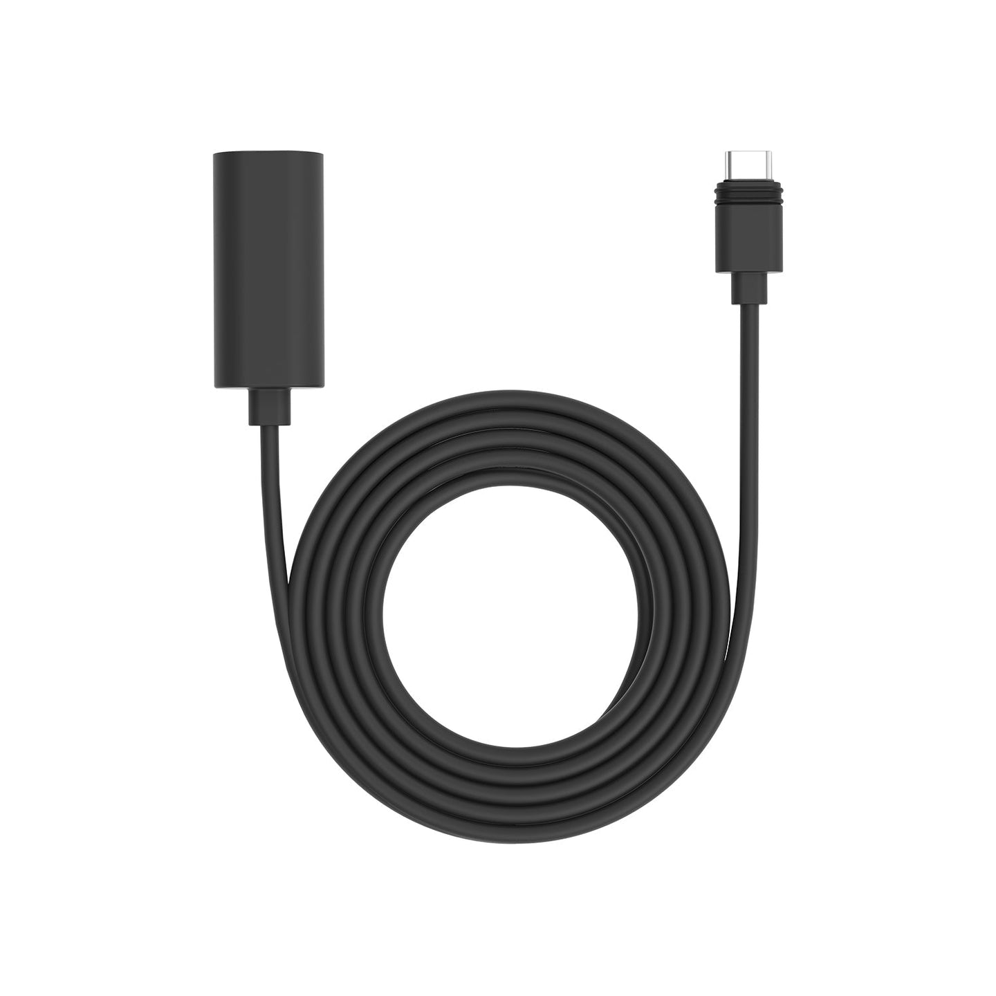 Negro:Cable de extensión USB-C de 3 metros (Paneles solares USB-C)