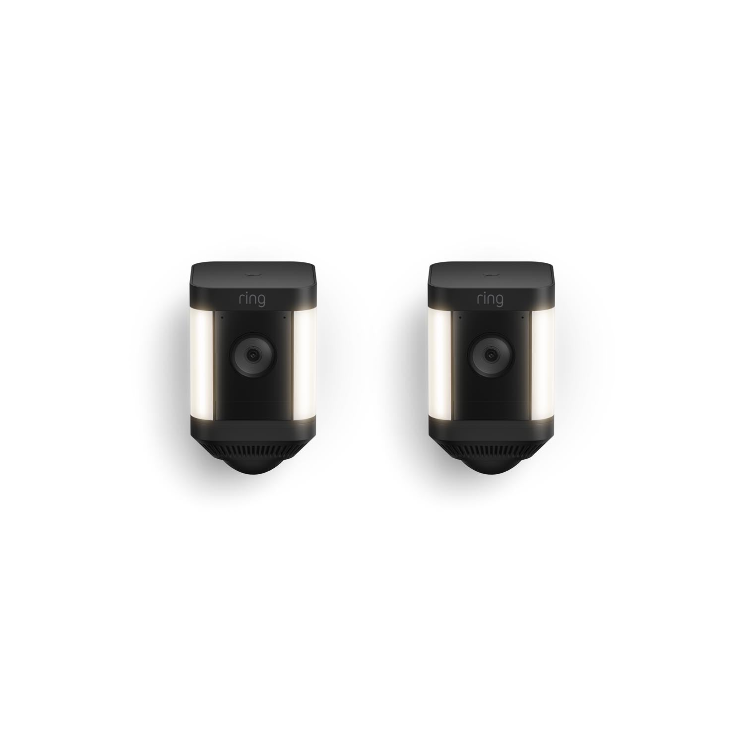 Negro:2-Pack Spotlight Cam Plus Battery
