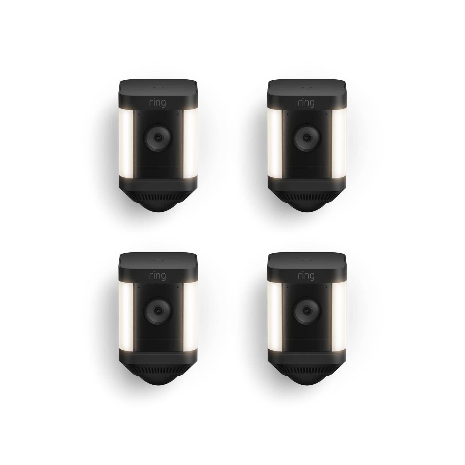 Negro:4-Pack Spotlight Cam Plus Battery