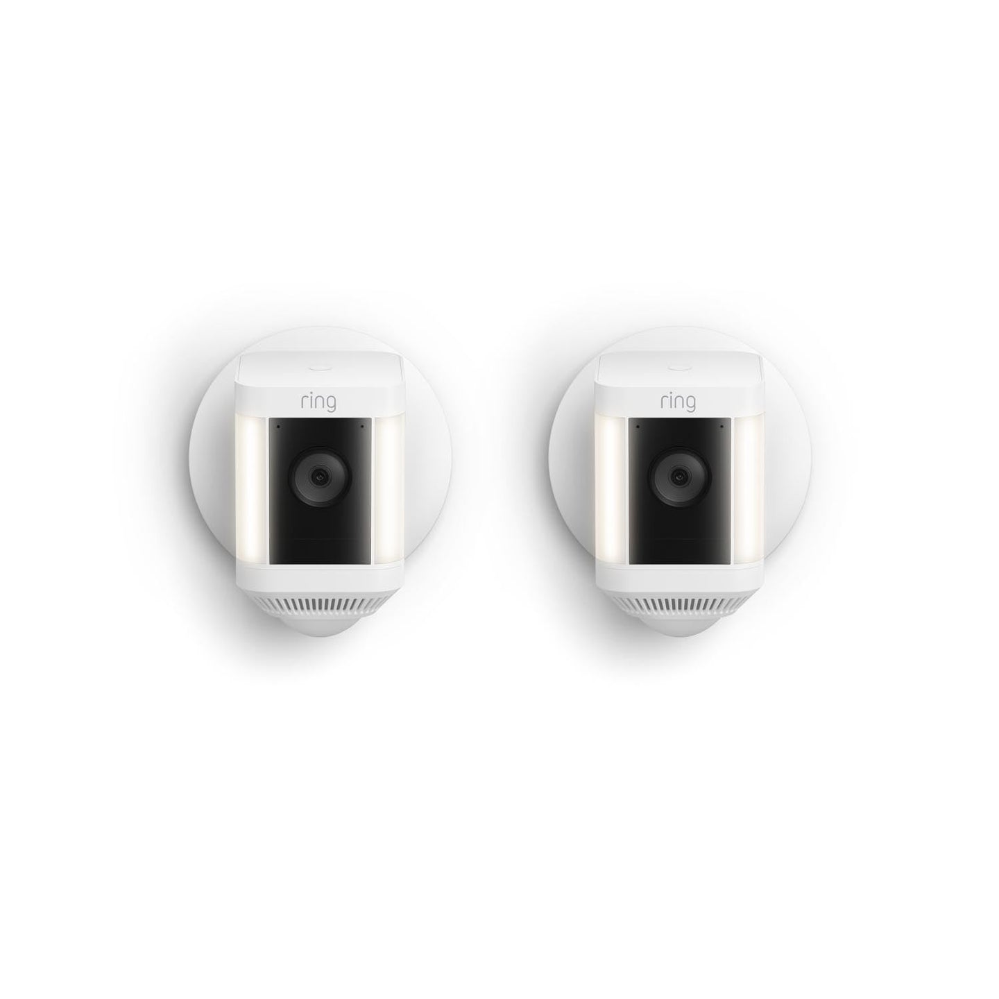 Blanco:2-Pack Spotlight Cam Plus Wired