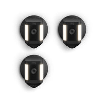 Negro:3-Pack Spotlight Cam Plus Wired