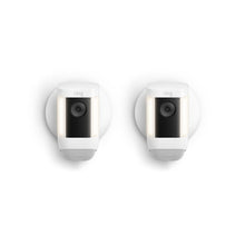 Blanco:2-Pack Spotlight Cam Pro Wired