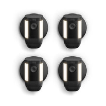 Negro:4-Pack Spotlight Cam Pro Wired