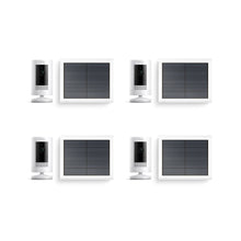 Blanco:4-Pack Stick Up Cam Solar