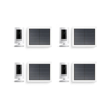 Blanco:4-Pack Stick Up Cam Solar