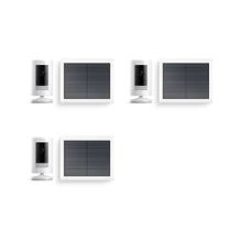 Blanco:3-Pack Stick Up Cam Solar