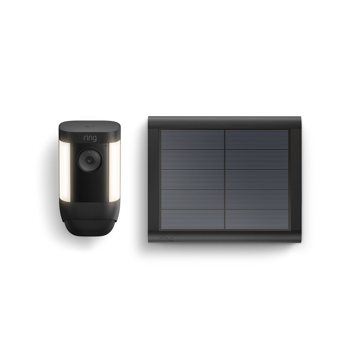 Negro:Spotlight Cam Pro Solar