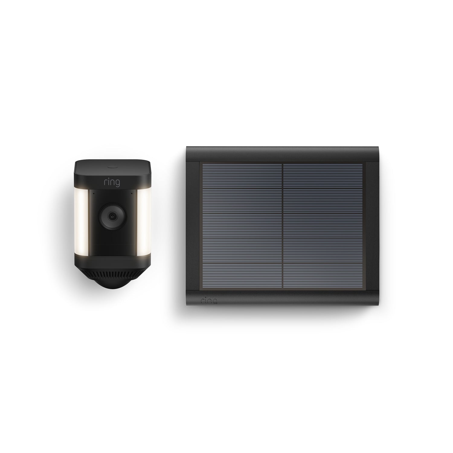 Negro:Spotlight Cam Plus Solar