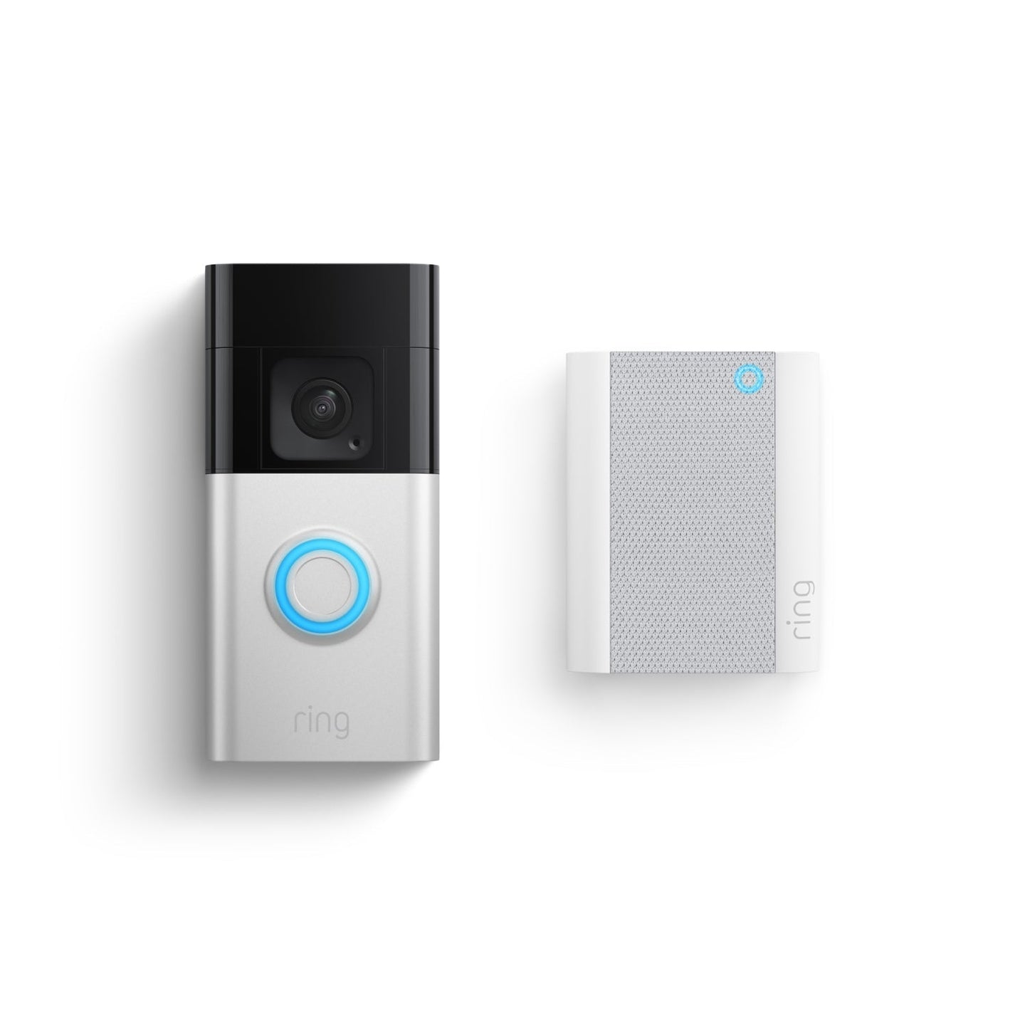 Níquel satinado:Battery Video Doorbell Plus + Chime
