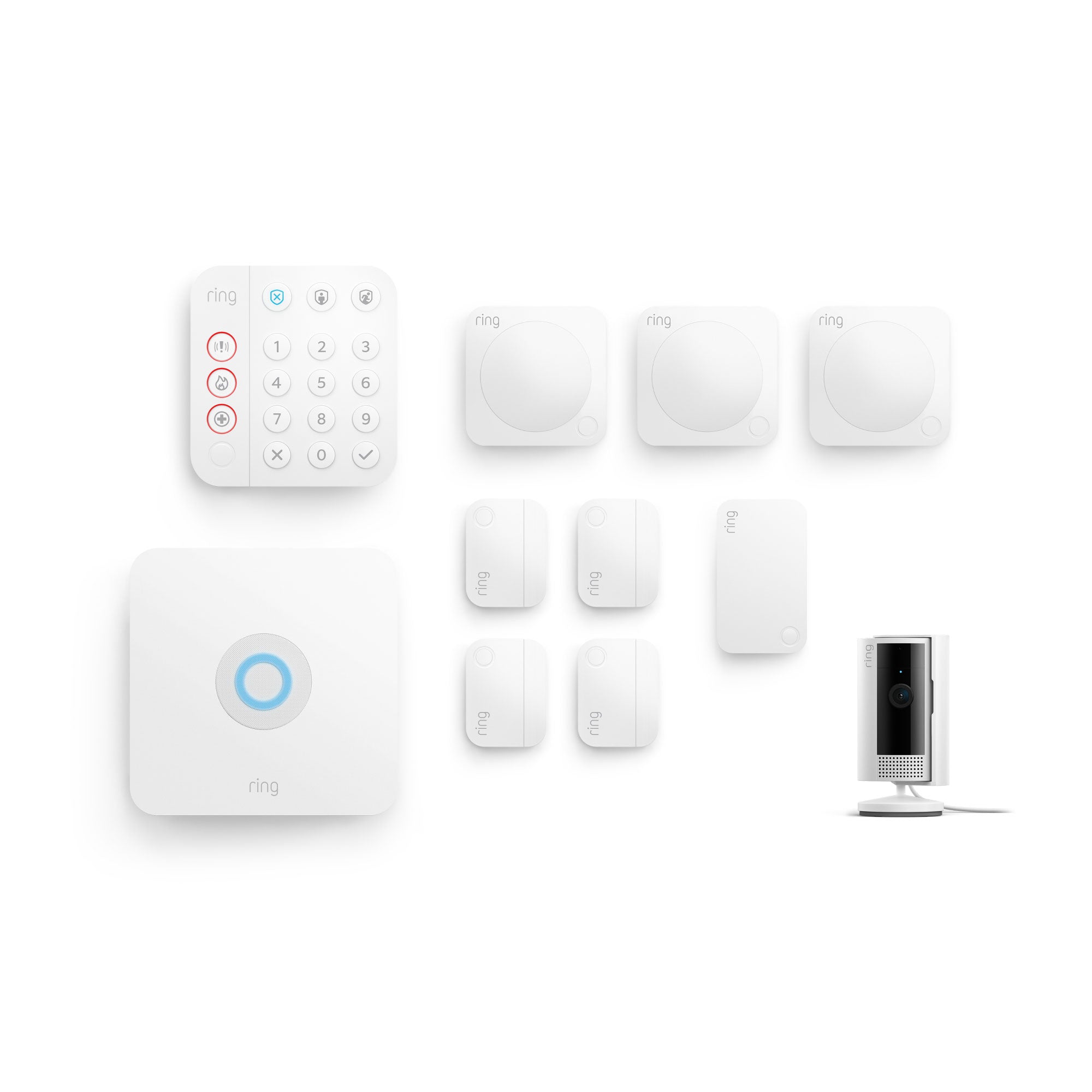 Blanco:Kit de Ring Alarm + Indoor Camera - L