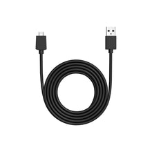 Negro:Cable de alimentación USB-A a micro-USB de 3 m (Indoor Camera 2.ª gen.)